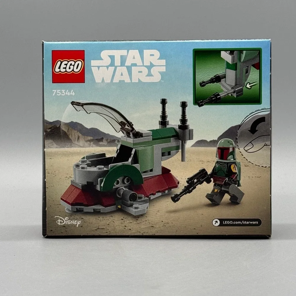 Lego Star Wars #75344 Boba Fett's Starship Microfighter Retired Brand New Sealed
